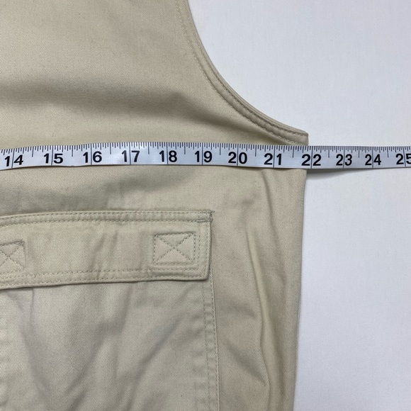 ALGONQUIN 100% COTTON BUTTON UP FIELD VEST! - Picture 12 of 12